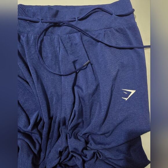 Gymshark Women't Lightweight Jogger Pants In Blue Size Medium - Picture 4 of 14